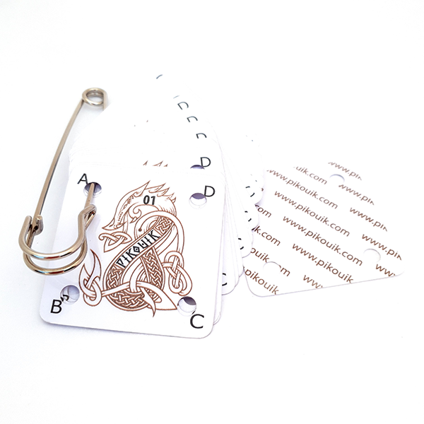 Lot de cartes ABCD