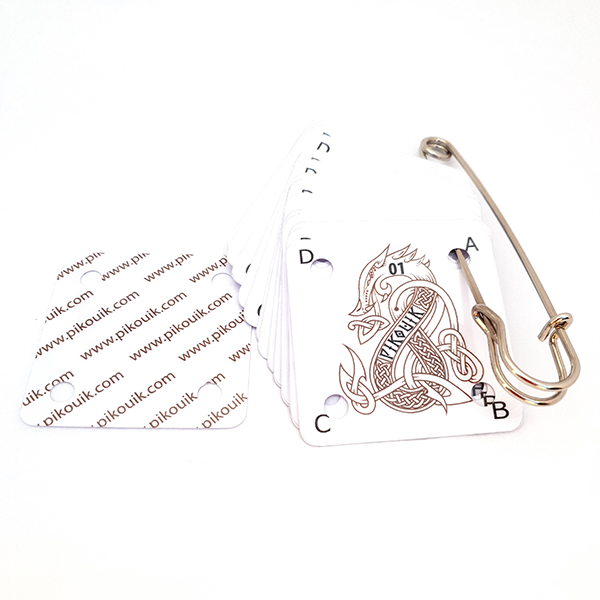 Lot de cartes DCBA